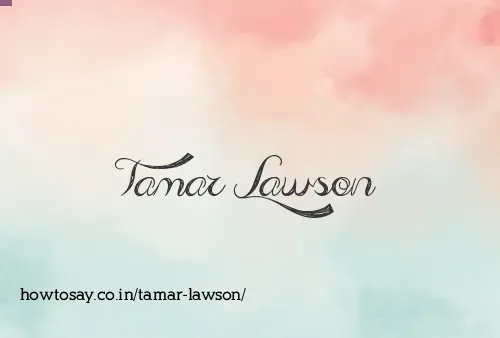 Tamar Lawson