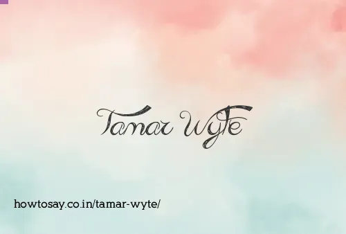 Tamar Wyte