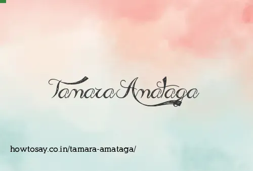 Tamara Amataga