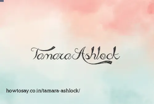Tamara Ashlock