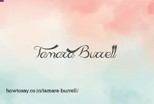Tamara Burrell