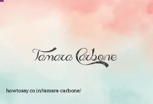 Tamara Carbone