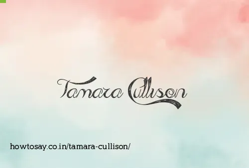 Tamara Cullison