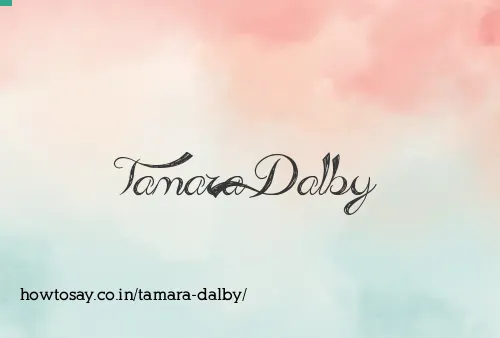 Tamara Dalby