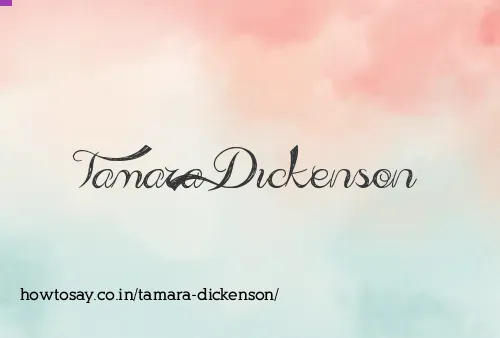 Tamara Dickenson