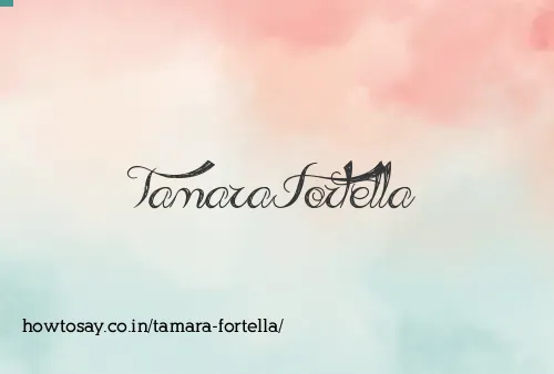 Tamara Fortella