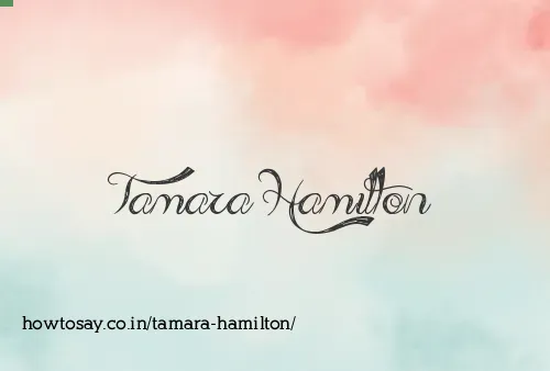 Tamara Hamilton