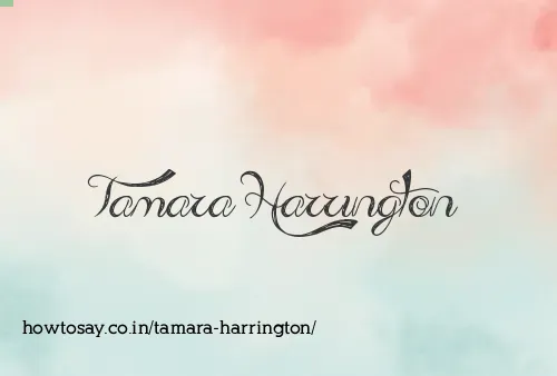 Tamara Harrington