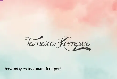 Tamara Kamper