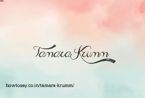 Tamara Krumm
