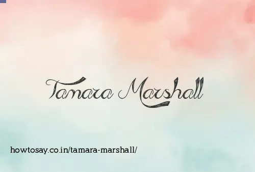 Tamara Marshall