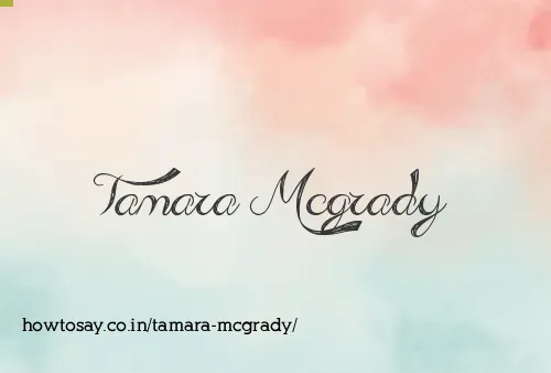 Tamara Mcgrady