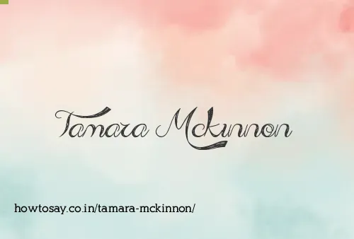 Tamara Mckinnon