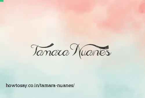 Tamara Nuanes