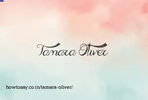 Tamara Oliver