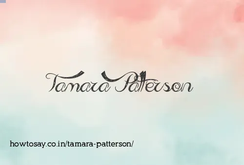 Tamara Patterson