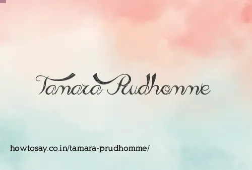 Tamara Prudhomme