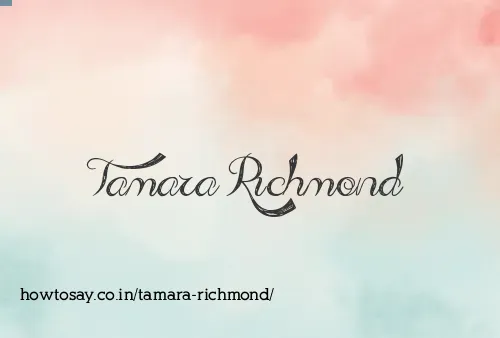 Tamara Richmond