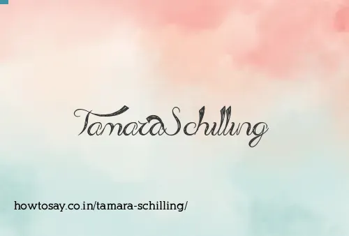 Tamara Schilling