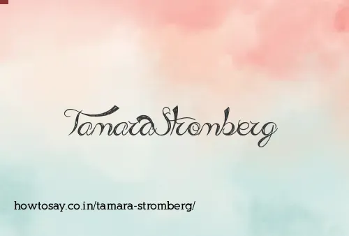 Tamara Stromberg