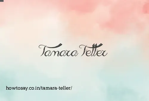 Tamara Teller