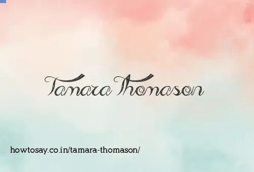 Tamara Thomason