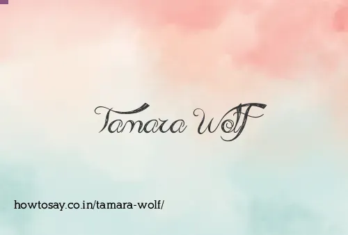 Tamara Wolf