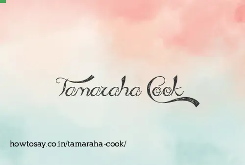 Tamaraha Cook