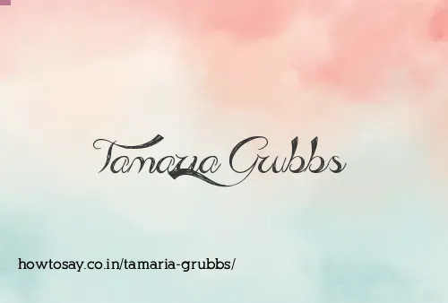 Tamaria Grubbs