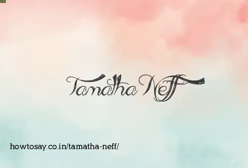 Tamatha Neff