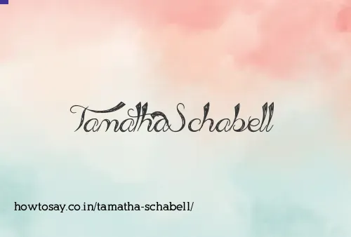 Tamatha Schabell