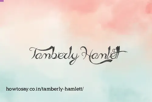 Tamberly Hamlett