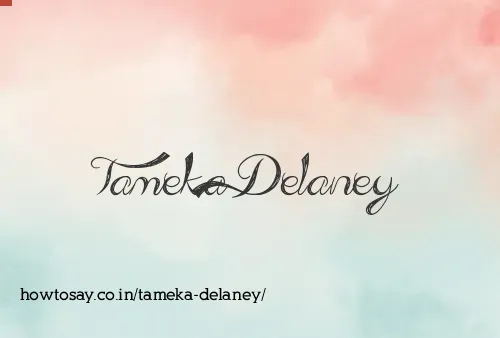 Tameka Delaney