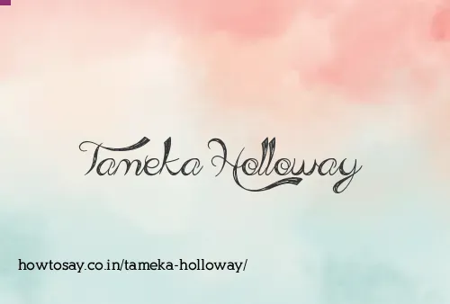 Tameka Holloway
