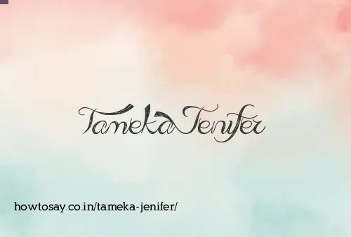 Tameka Jenifer