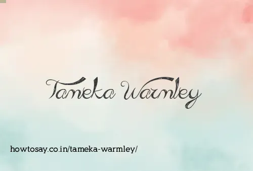 Tameka Warmley