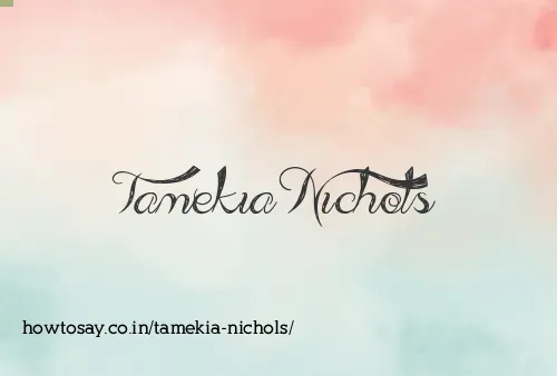 Tamekia Nichols