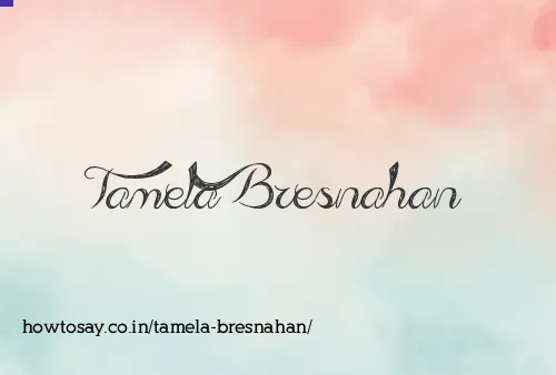 Tamela Bresnahan
