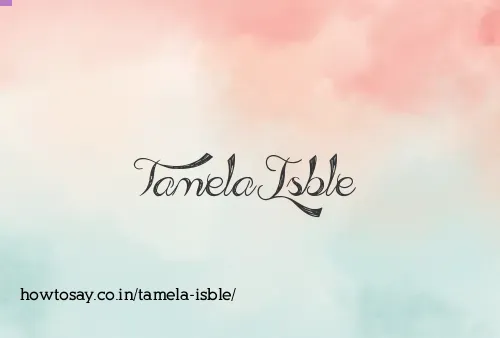 Tamela Isble