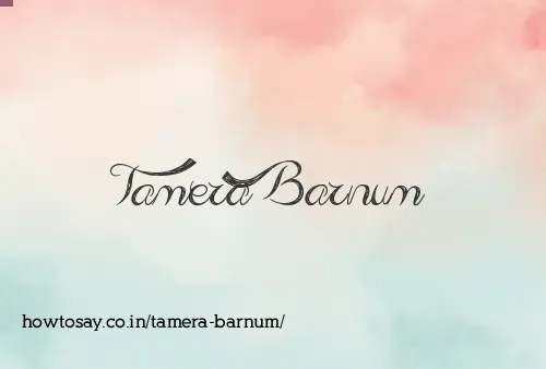 Tamera Barnum