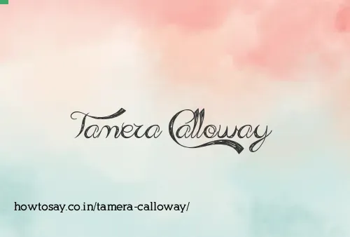 Tamera Calloway