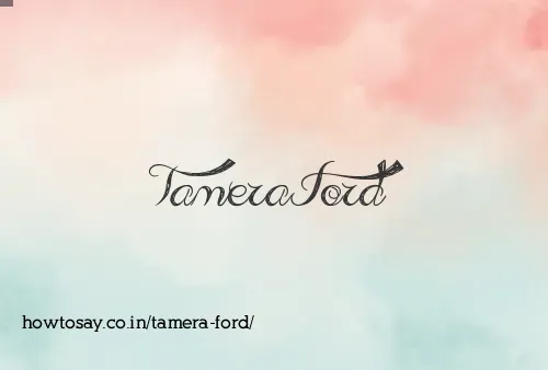 Tamera Ford