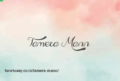 Tamera Mann