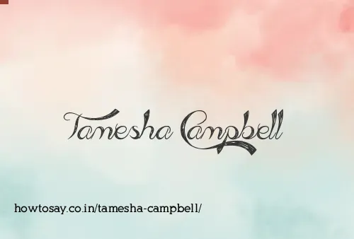 Tamesha Campbell