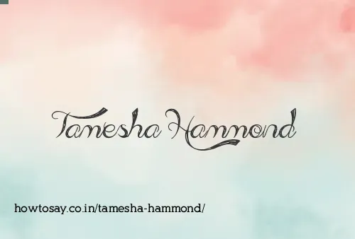 Tamesha Hammond