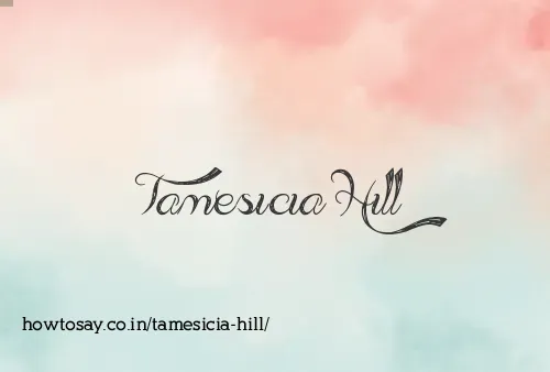 Tamesicia Hill