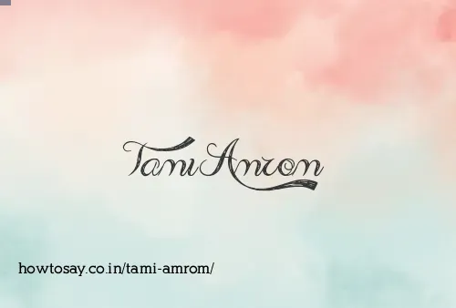 Tami Amrom