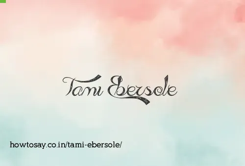 Tami Ebersole