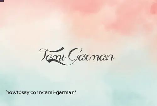 Tami Garman