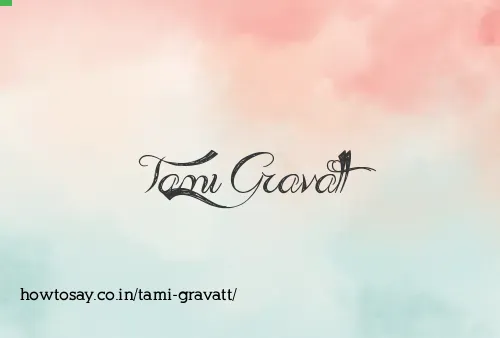 Tami Gravatt